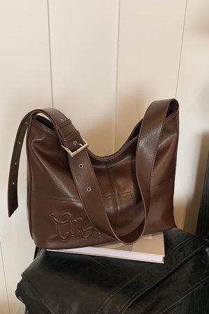Large-Capacity Minimalist Tote Bag for Women - Fashionable Shoulder Bag for Commuting, Artistic Design, Spring/Summer 2025