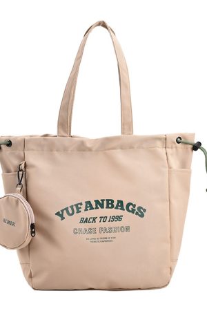 Large Capacity Nylon Tote Bag for Commuting, 2025 Canvas Shoulder Bag for Women - Perfect for Work and Students