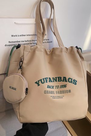 Large Capacity Nylon Tote Bag for Commuting, 2025 Canvas Shoulder Bag for Women - Perfect for Work and Students