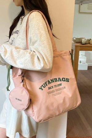 Large Capacity Nylon Tote Bag for Commuting, 2025 Canvas Shoulder Bag for Women - Perfect for Work and Students