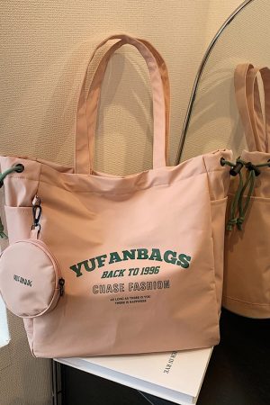 Large Capacity Nylon Tote Bag for Commuting, 2025 Canvas Shoulder Bag for Women - Perfect for Work and Students