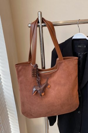 Large Capacity Retro Matte Tote Bag for Women - Stylish Commuting Shoulder Bag for Spring/Summer 2025 Fashion