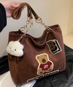 Large Capacity Retro Matte Tote Bag for Women - Stylish Shoulder Bag for Spring Summer 2025, Ideal for Work Commute