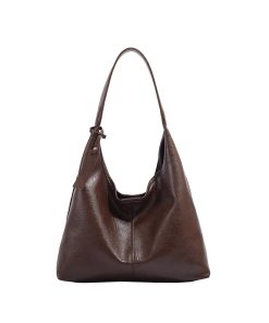 Large Capacity Soft Leather Tote Bag for Women - Vintage Underarm Commuting Shoulder Bag, 2025 New Style