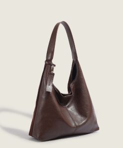 Large Capacity Soft Leather Tote Bag for Women - Vintage Underarm Commuting Shoulder Bag, 2025 New Style