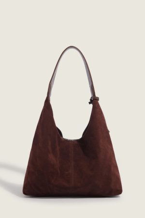 Large Capacity Soft Leather Tote Bag for Women - Vintage Underarm Commuting Shoulder Bag, 2025 New Style