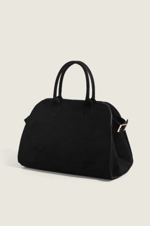 Large Capacity Tote Bag - 2025 Autumn Winter High-End Niche Design, Versatile Retro Commuting Handbag