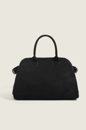 Large Capacity Tote Bag - 2025 Autumn Winter High-End Niche Design, Versatile Retro Commuting Handbag