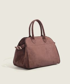 Large Capacity Tote Bag - 2025 Autumn Winter High-End Niche Design, Versatile Retro Commuting Handbag