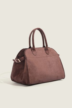 Large Capacity Tote Bag - 2025 Autumn Winter High-End Niche Design, Versatile Retro Commuting Handbag