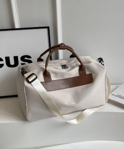 Large Capacity Waterproof Tote Bag for Women - Multifunctional Travel Shoulder Bag for Swimming and Fitness Activities, 2025 Model