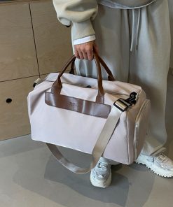 Large Capacity Waterproof Tote Bag for Women - Multifunctional Travel Shoulder Bag for Swimming and Fitness Activities, 2025 Model