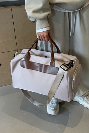 Large Capacity Waterproof Tote Bag for Women - Multifunctional Travel Shoulder Bag for Swimming and Fitness Activities, 2025 Model