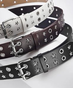 Lawyer Fashion, How To Look Expensive - Star Studded Belt with Chain