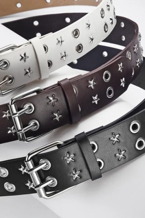 Lawyer Fashion, How To Look Expensive - Star Studded Belt with Chain