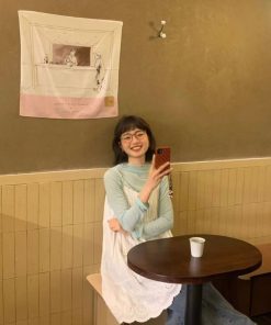 Layered Pumpkin Skirt with Heavy Embroidery Lace Hem and Straps - Women's Simple Inner Dress, Perfect for Fall Fashion