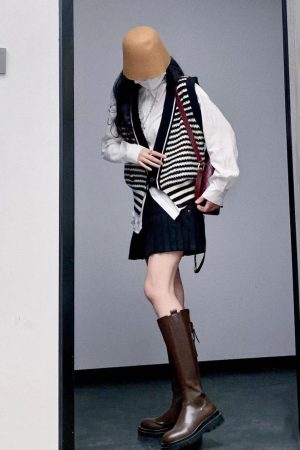 Layered V-Neck Knitted Vest for Women - 2025 Autumn Solid Color Sweater, Trendy Outer Layer for Chic Fall Fashion