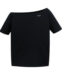 Lazy Off-Shoulder Short Sleeve T-Shirt for Women - 2025 Summer Casual Versatile Loose Top, Fashionable Y2K Style