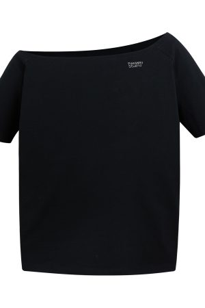 Lazy Off-Shoulder Short Sleeve T-Shirt for Women - 2025 Summer Casual Versatile Loose Top, Fashionable Y2K Style
