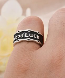 Leather Jacket Outfits, Chic Outfit - Good Luck Ring