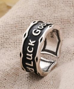 Leather Jacket Outfits, Chic Outfit - Good Luck Ring