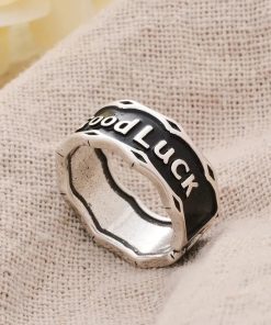 Leather Jacket Outfits, Chic Outfit - Good Luck Ring