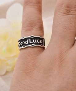 Leather Jacket Outfits, Chic Outfit - Good Luck Ring