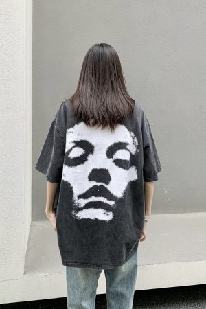 Legal Alien Oversized Short-Sleeve T-Shirt for Men and Women, European American Style, High Street Fashion, Trendy Unisex Tee
