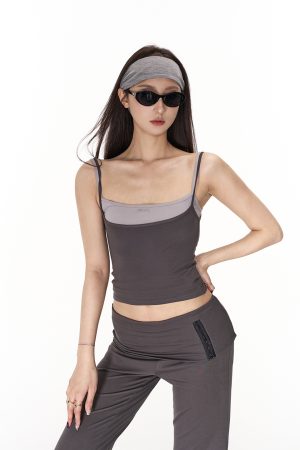 Light Gray Knitted Stretch Sports Headband - Versatile Simple Style Hairband for Active Wear and Everyday Use