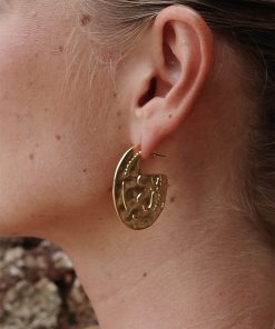 Light Luxury Irregular Geometric Alloy Ear Studs - European and American Fashion Earring Set for Trendy Style