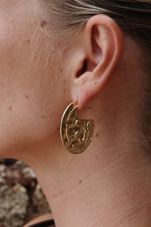 Light Luxury Irregular Geometric Alloy Ear Studs - European and American Fashion Earring Set for Trendy Style