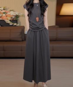 Light Luxury Summer Minimalist French Style High-Quality Top and Skirt Set - Sweet Gentle Fashion for 2025