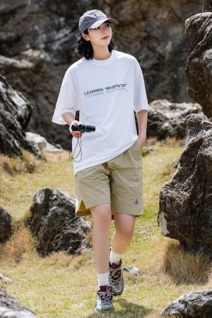 Lightweight Breathable Quick-Dry Work Shorts for Men and Women - Casual Straight-Leg 5-Point Summer Outdoor Shorts