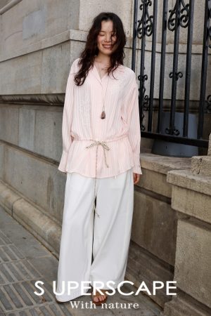 Lightweight Breathable Soft Denim Balloon Pants - Tencel Cotton Blend, Elastic Waistband, Perfect for Summer Casual Style