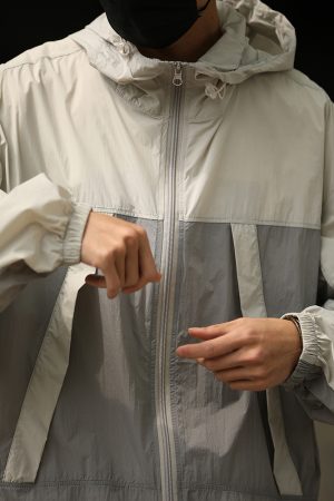 Lightweight Color-Blocked UV Protection Jacket for Men and Women | Breathable Outdoor Summer Coat | Sun Protection Gear