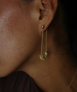 Lightweight Luxury Ear Clips - High-End Back-Hanging Earrings with Niche Design, 925 Silver Needle Hoops for Modern Elegance