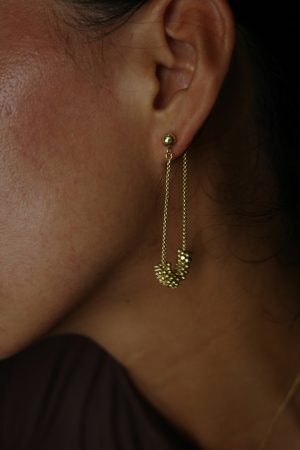 Lightweight Luxury Ear Clips - High-End Back-Hanging Earrings with Niche Design, 925 Silver Needle Hoops for Modern Elegance
