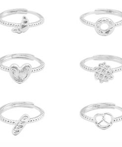 Lightweight Luxury Plain Open Ring for Women - Versatile High-End INS Style, Non-Fading Design, Trendy Fashion Accessory