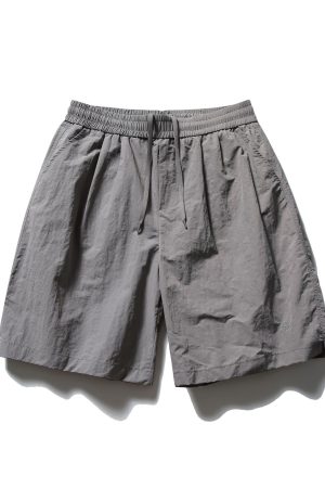 Lightweight Minimalist Solid Color Quick-Dry Sports Shorts for Men and Women - Breathable Casual Beach Five-Point Pants