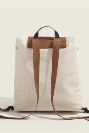 Lightweight Nylon Canvas Backpack for Women - Large Capacity Casual Commuter School Bag, Versatile 2025 Style
