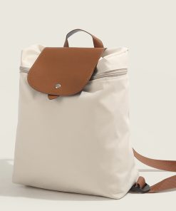 Lightweight Nylon Canvas Backpack for Women - Large Capacity Casual Commuter School Bag, Versatile 2025 Style