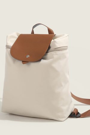 Lightweight Nylon Canvas Backpack for Women - Large Capacity Casual Commuter School Bag, Versatile 2025 Style