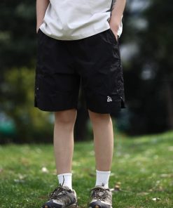 Lightweight Quick-Dry Sports Shorts for Men and Women - Breathable Casual Straight-Cut Beach Five-Point Pants for Summer Outdoor Activities