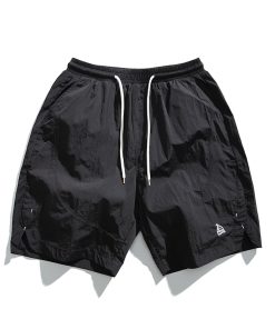 Lightweight Quick-Dry Sports Shorts for Men and Women - Breathable Casual Straight-Cut Beach Five-Point Pants for Summer Outdoor Activities