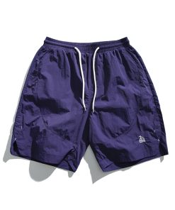 Lightweight Quick-Dry Sports Shorts for Men and Women - Breathable Casual Straight-Cut Beach Five-Point Pants for Summer Outdoor Activities