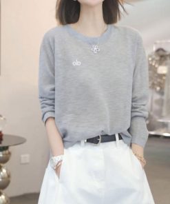 Lightweight Sheer Long Sleeve T-Shirt for Women, Hollow Sun Protection Cover-Up, Summer 2025 Fashion Top