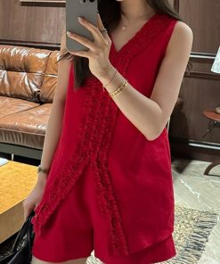 Lightweight Sheer T-Shirt and Slimming Skirt Pants Set - 2025 Summer Fashion Essentials for Effortless Style