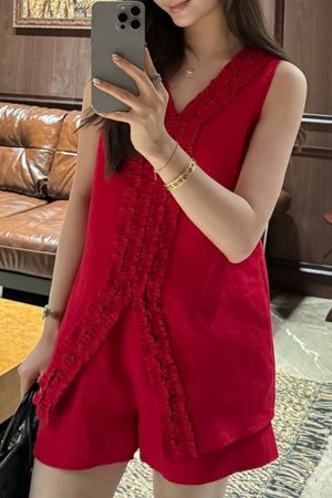 Lightweight Sheer T-Shirt and Slimming Skirt Pants Set - 2025 Summer Fashion Essentials for Effortless Style