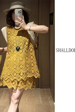 Lightweight Sheer T-Shirt and Slimming Skirt Pants Set for Summer 2025 - Trendy Casual Outfit for Effortless Style