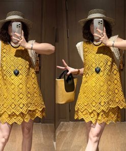 Lightweight Sheer T-Shirt and Slimming Skirt Pants Set for Summer 2025 - Trendy Casual Outfit for Effortless Style